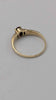 9ct Yellow Gold Oval Red Stone Accent Cocktail Ring - 2.74 Grams - Size P