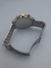 Hugo Boss 416.1.14.357 mens 2 toned stainless steel quartz Watch with green dial extra links and box