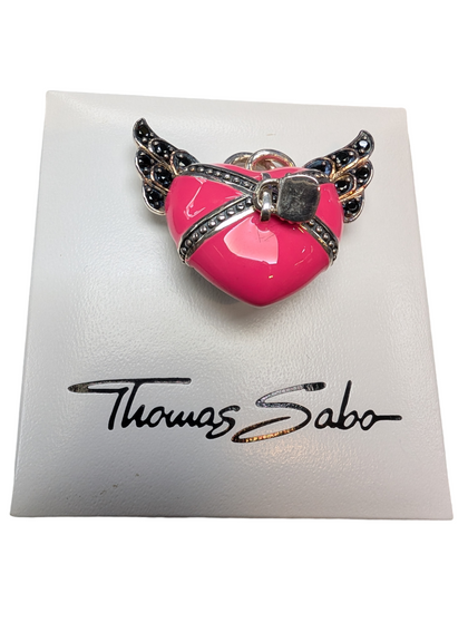 LARGE THOMAS SABO PINK HEART PENDANT BOXED PRESTON STORE