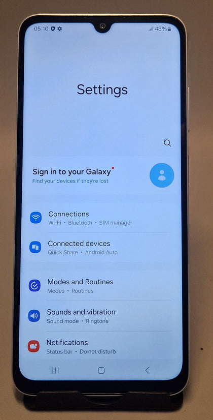 Samsung Galaxy A05s Dual Sim (4GB+64GB) Silver, Unlocked, Boxed