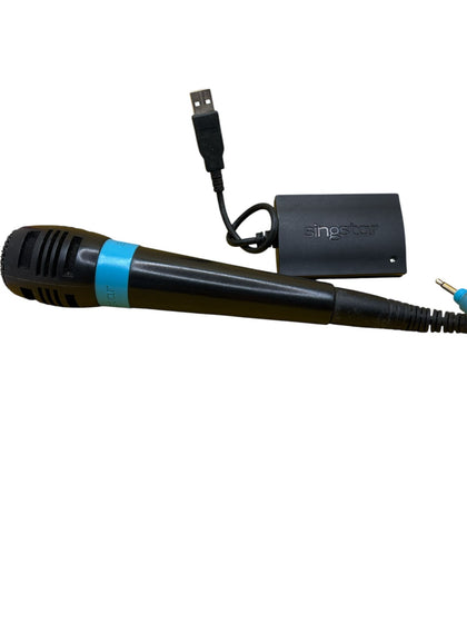 SingStar Microphone And Hub With 7 games