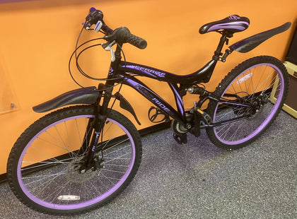 ** Collection Only ** Pro Rider Ferrite 21 Speed Full Suspension Ladies Mountain Bike