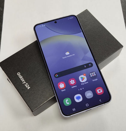 Samsung Galaxy S24 128GB Unlocked - Cobalt Violet**Boxed**