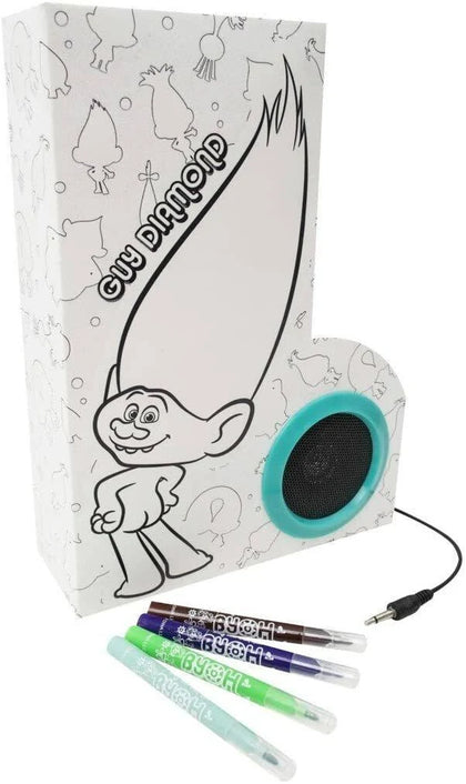 Trolls Colour and Make Your Own Speaker