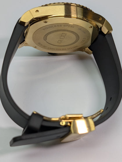 GENTS GUCCI WATCH GILD SNAKE FACE BOXED PRESTON STORE