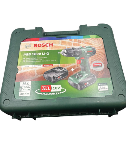 Bosch Cordless Combi Drill PSB 1800 LI-2