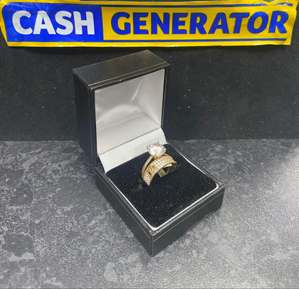 14ct Gold Gents Ring (Size M), 3.8g