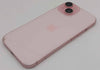 Apple iphone 15 128GB pink Unlocked ( Cracked back and Scratched screen 86% Battery Health )