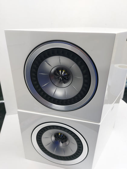 Pair Of KEF R800DS Dipole Surround Speakers - Glossy White - COLLECTION ONLY.