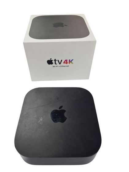 APPLE TV 4K 3RD GEN, 128GB, BOXED WITH EE REMOTE (WIFI+ETHERNET)