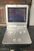 Nintendo Gameboy Advance SP Silver w/ x3 Games & Charger