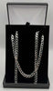 HALLMARKED 925 SILVER, CURB CHAIN, 24" 25.35G, BOXED, *BRAND NEW*