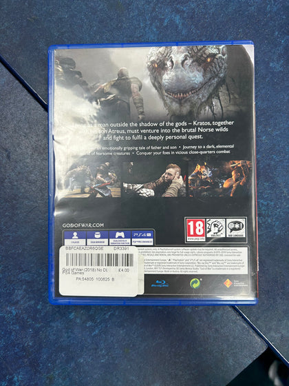 God of War 2018 - PS4 - Collection Only