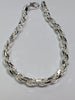 Brand new silver rope bracelet