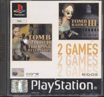 Tomb Raider III & Tomb Raider: The Last Revelation (Ps1) *Collection Only*