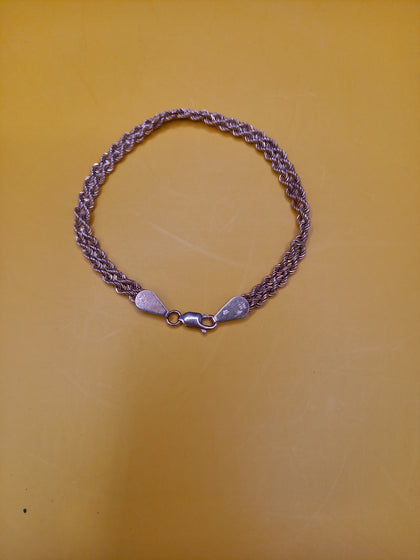 Stunning 9ct Rope Bracelet  2.8g