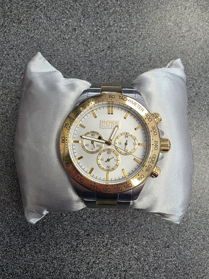 Mens Hugo Boss (HB1512960) Two Tone Ikon Watch