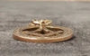 Antique 9ct Solid Gold Masonic Pendant Fob Hallmarked 1914 Birmingham