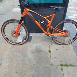 NukeProof Mega Full Suspension Orange 27.5