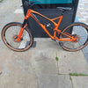 NukeProof Mega Full Suspension Orange 27.5" Wheels, Halo Vapour Wheels, 20" Frame, 9 Speed **COLLECTION ONLY**