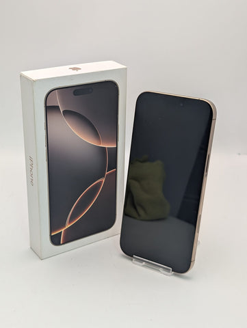 iPhone 16 Pro Max 256GB Desert Titanium - BATTERY HEALTH 90% - CYCLE COUNT 441