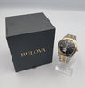 Bulova Men's Classic Two-Tone automatic movement  wrist watch boxed