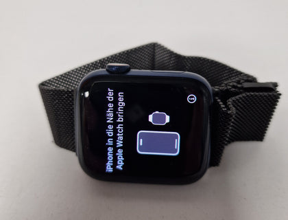 ** Sale ** Apple Watch Series 6 GPS + Cellular Blue Aluminium 44mm Black Sport Band - Good