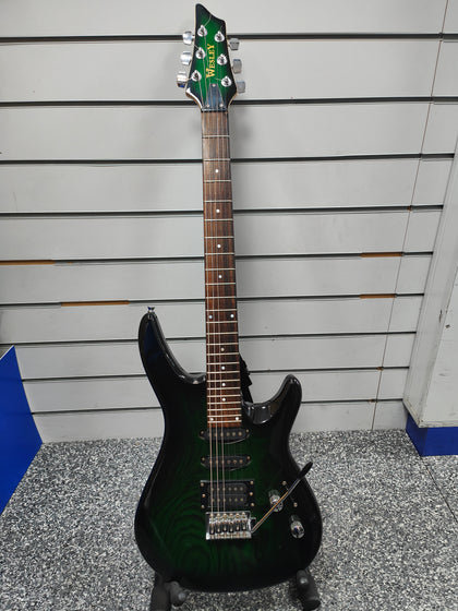 Wesley Super Strat Electric Guitar - Green