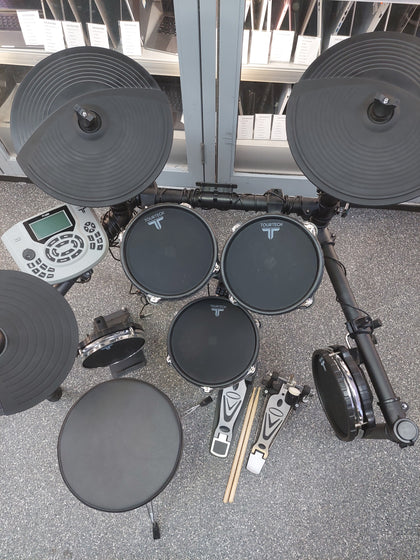 Tourtech TT-22M Electronic Drum Kit With Mesh Heads, Full Set with Pedals *GREAT CONDITION - COLLECTION ONLY*
