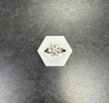 9ct Gold C/Z Ring (Size Q) 4.06g