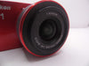 Nikon 1 J1 10MP + 10-30mm Red