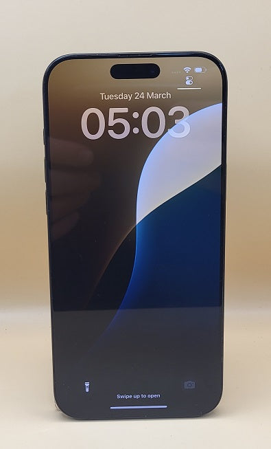 Apple iPhone 16 Pro Max - 256GB - Black Titanium - Unlocked - 89% Battery Health