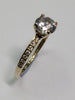 9CT GOLD CZ RING SIZE N