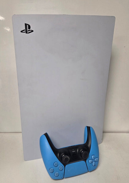 Sony Playstation 5 (PS5) Console - Standard Disc Edition with 2 Games