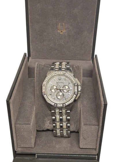 Bulova Men's Crystal Octava Watch - 2 YEAR WARRANTY