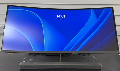 HP ENVY 34” Inch All In One Curved PC computer & Olufsen Sound, i7-9700T, 16GB RAM, 512GB SSD, W11 **COLLECTION ONLY**