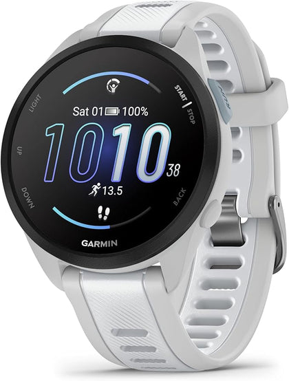 Garmin Forerunner 165 - White Smart Watch