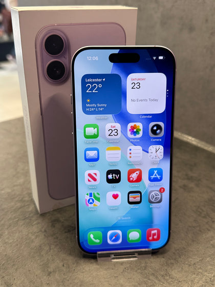 Apple iPhone 17 256GB Lavender BH 100% Cyle 7 Apple Warranty 12/04/27