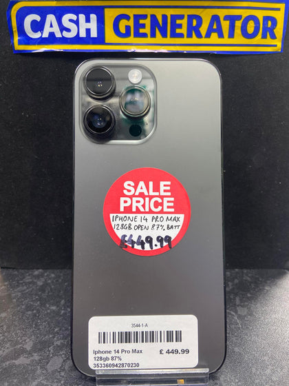 Apple iPhone 14 Pro Max - 128 GB - Space Grey