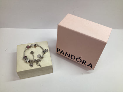Pandora Bracelet & Charms 18cm