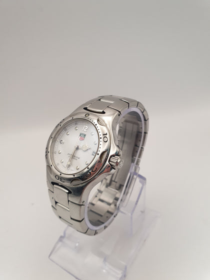 Tag Heuer Kirium WL 1215 Gents Mid Sized Vintage Quartz Watch With Date - Steel Bracelet - Unboxed (18CM Wrist Size)