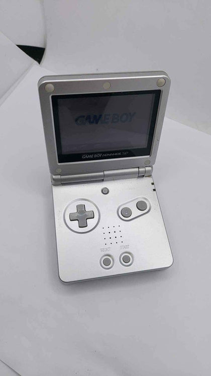 Nintendo Gameboy SP Advance Retro Handheld Gaming Console - Silver - Unboxed.