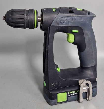 Festool CXS 18 C 3,0-Plus 18V Brushless Drill Driver 2 x 3.0Ah Battery *collection only*