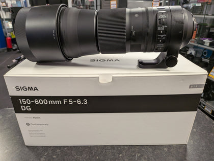 Sigma 160-600mm F5 - 6.3 DG Camera Lens Boxed Nikon Fit