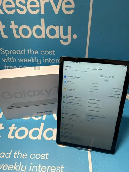 Tablet Samsung Galaxy Tab A8 - 32GB - Silver.