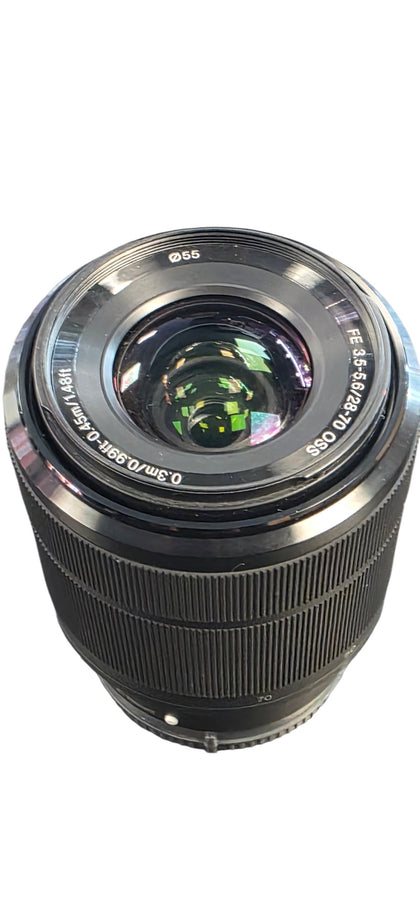 Sony 28mm-70mm optical steady shot Lens
