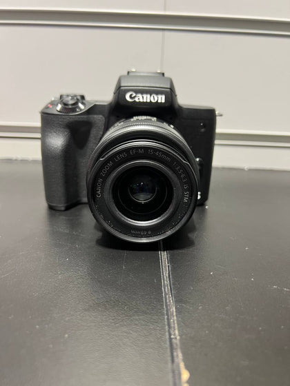 ** Sale ** Canon EOS M50 Mark II 24.1MP Mirrorless Digital Camera (EF-M 15-45mm f/3.5-6.3)