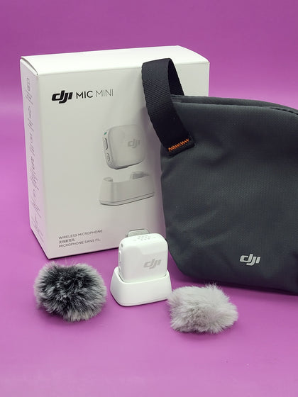 DJi MIC MINI - Wireless Microphone - Boxed - White