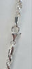 SILVER (925) ROPE STYLE CHAIN 24"  **brand new**