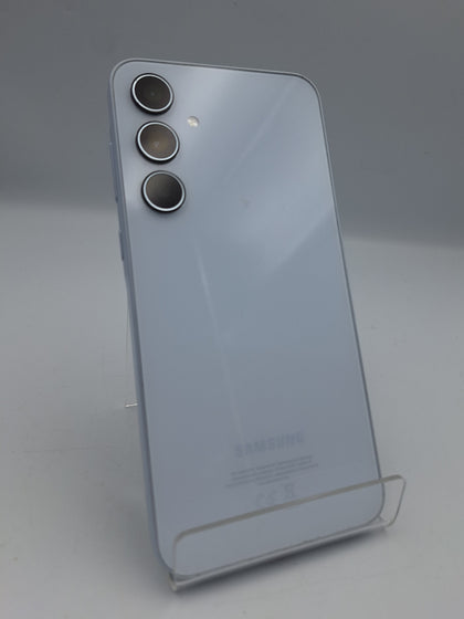 Samsung Galaxy A35 5G 128GB light blue smartphone unlocked unboxed